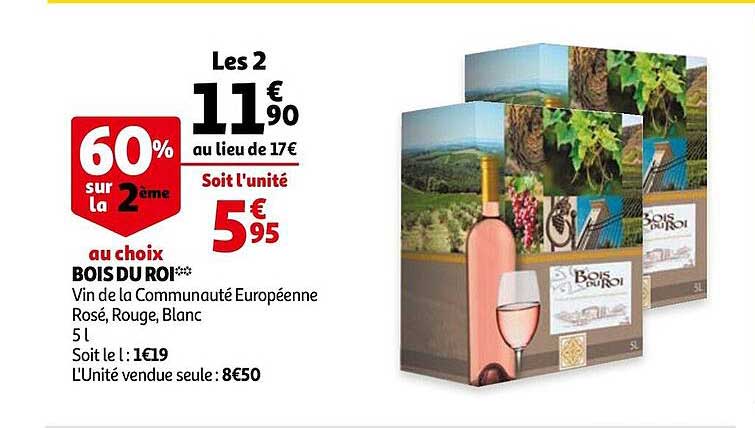 bois du roi vin de la cummunauté européenne