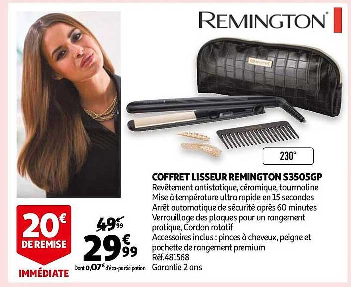 Coffret Lisseur Remington