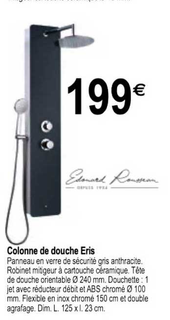 colonne de douche eris