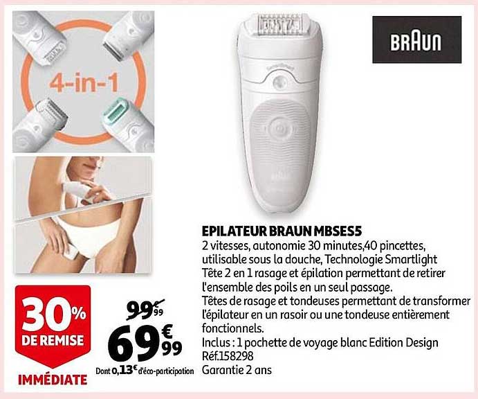 épilateur Braun