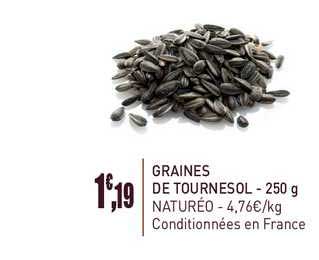 Graines De Tournesol - 250 G