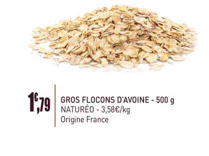 Gros Flocons D'avoine - 500 G