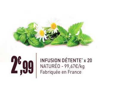 infusion détente x20