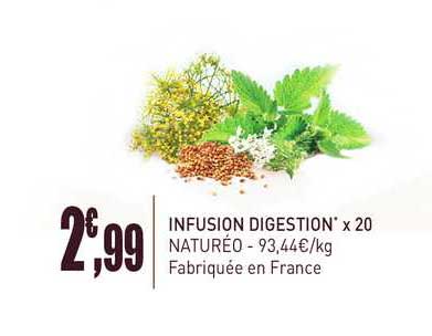 infusion digestion x20