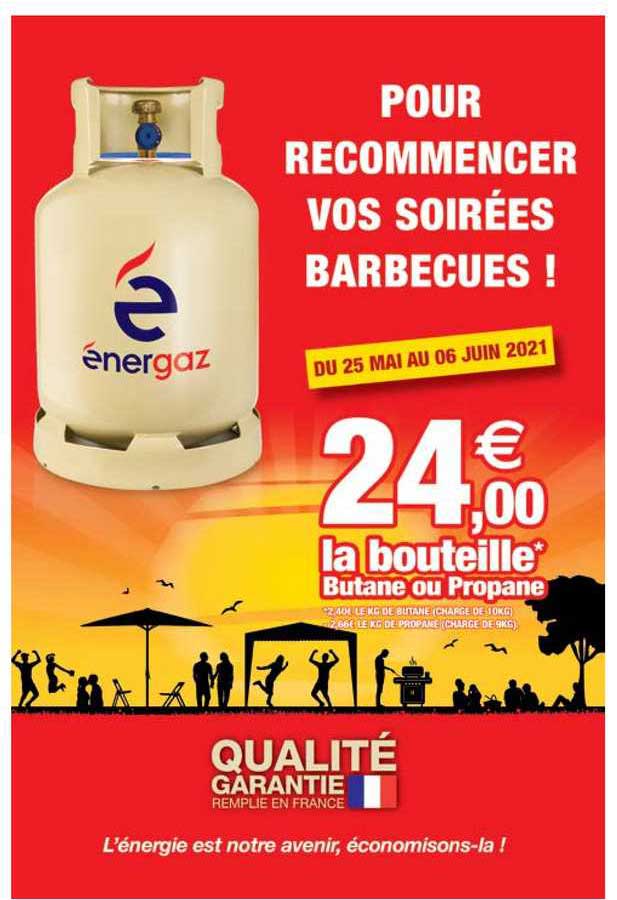 la bouteille butane ou propane energaz