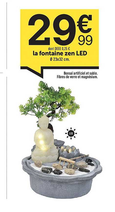 La Fontaine Zen Led