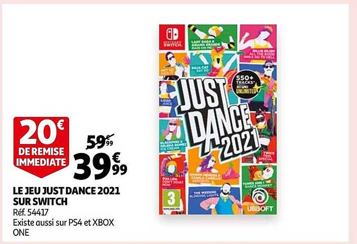 Le Jeu Just Dance 2021 Sur Switch