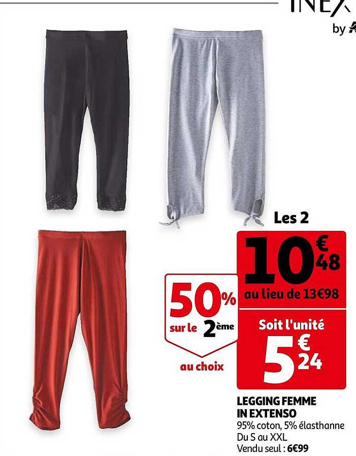 legging femme in extenso