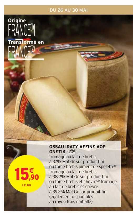 ossau iraty affine aop onetik