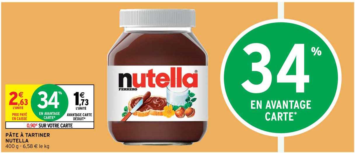 Pâte à Tartiner Nutella