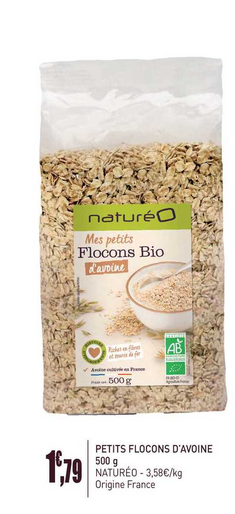 petits flocons d'avoine 500 g