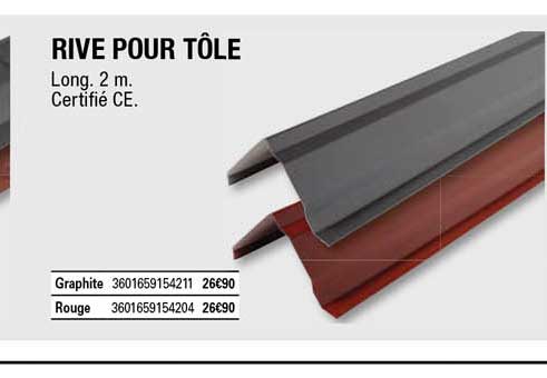 rive pour tôle
