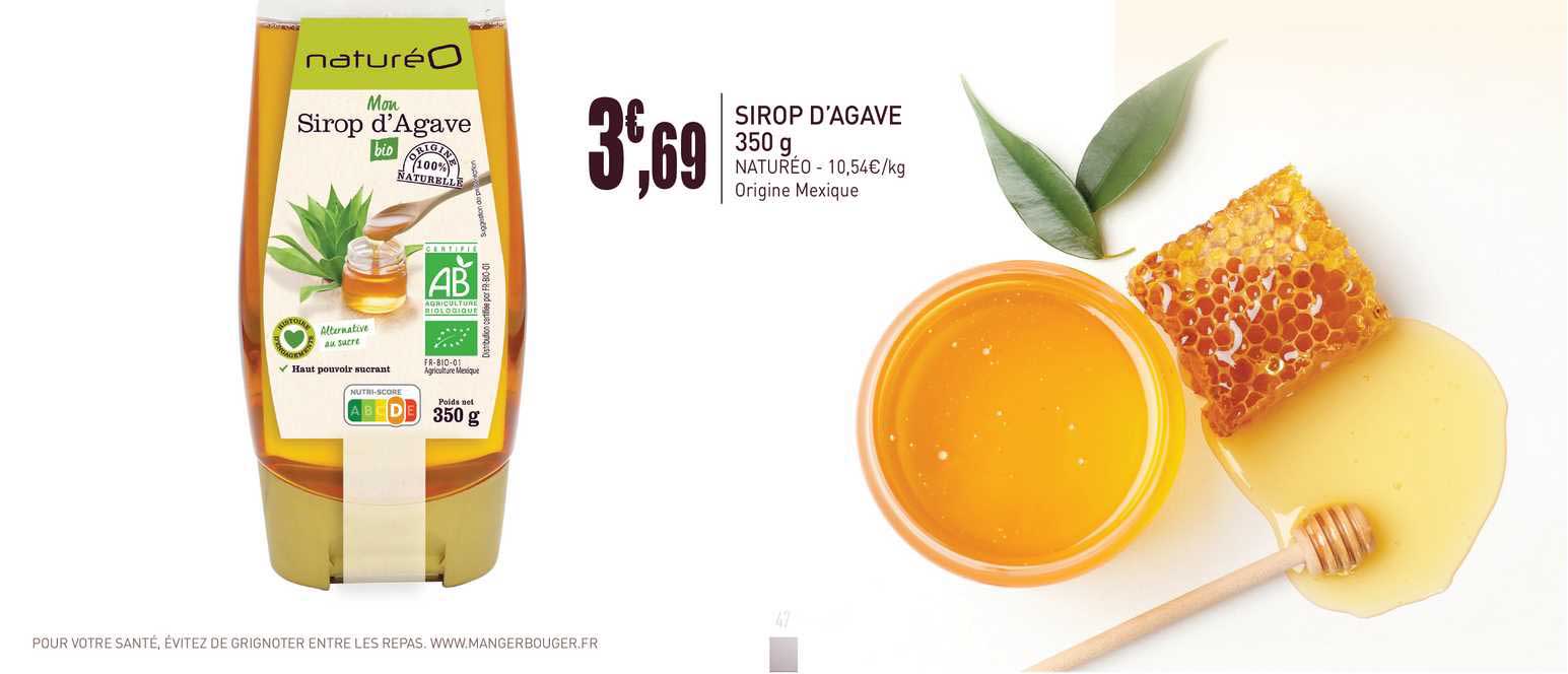 sirop d'agave - 350 g