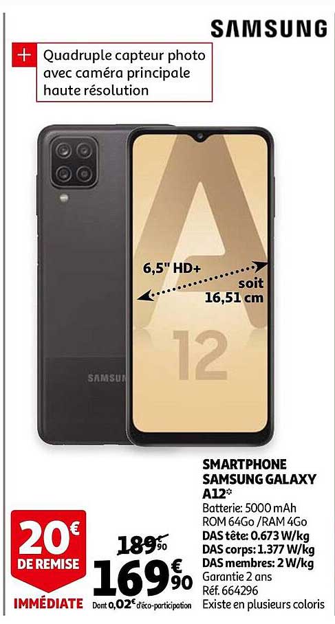 smartphone samsung galaxy a12