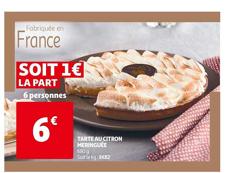 Tarte Au Citron Meringuée