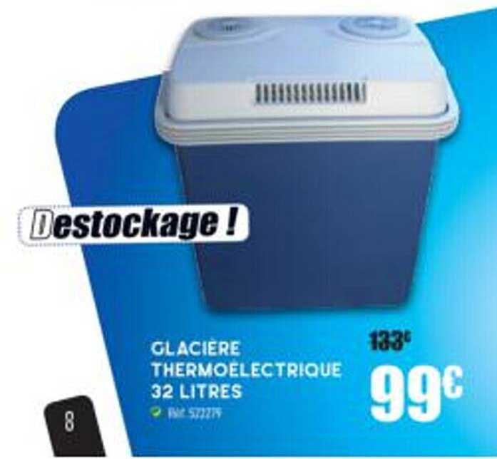 glacière thermoélectrique 32 litres