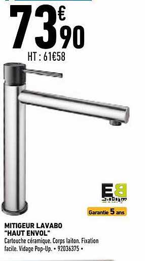 mitigeur lavabo "haut envol"