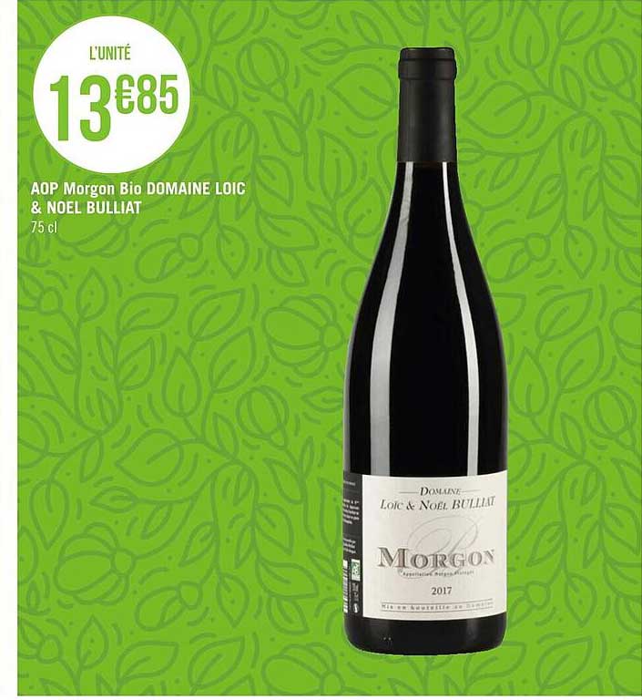 aop morgon bio domaine loïc & noël bulliat