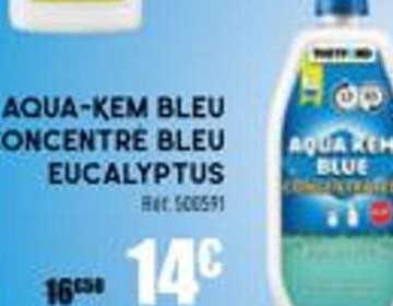 Aqua-kem Bleu Concentré Bleu Eucalyptus