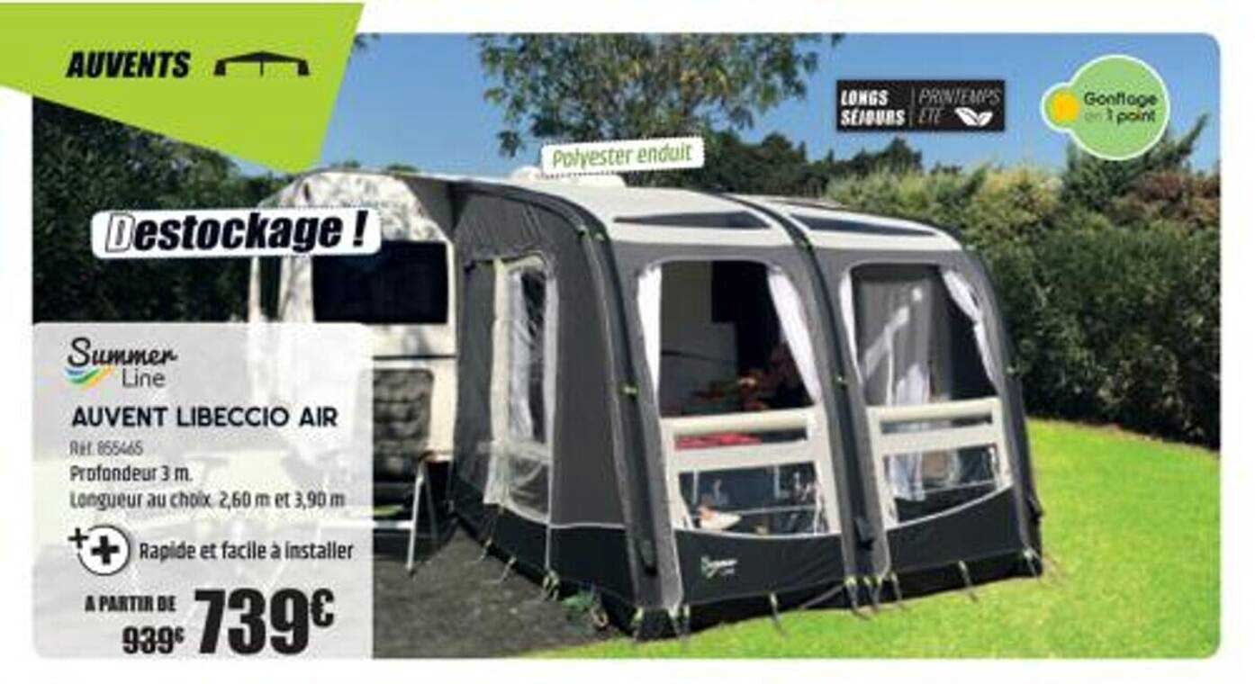 auvent libeccio air summer line