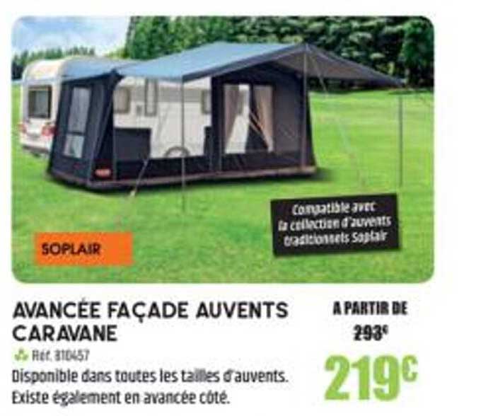 avancée façade auvents soplair