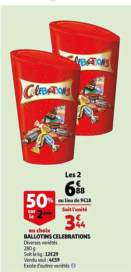ballotins célébrations