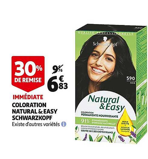 Coloration Natural & Easy Schwarzkopf