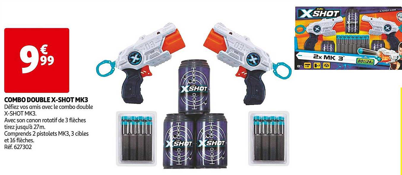 combo double x-shot mk3