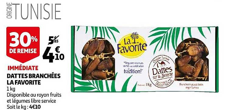 Dattes Branchées La Favorite
