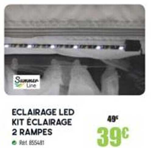 éclairage Led Kit éclairage 2 Rampes Summer Line