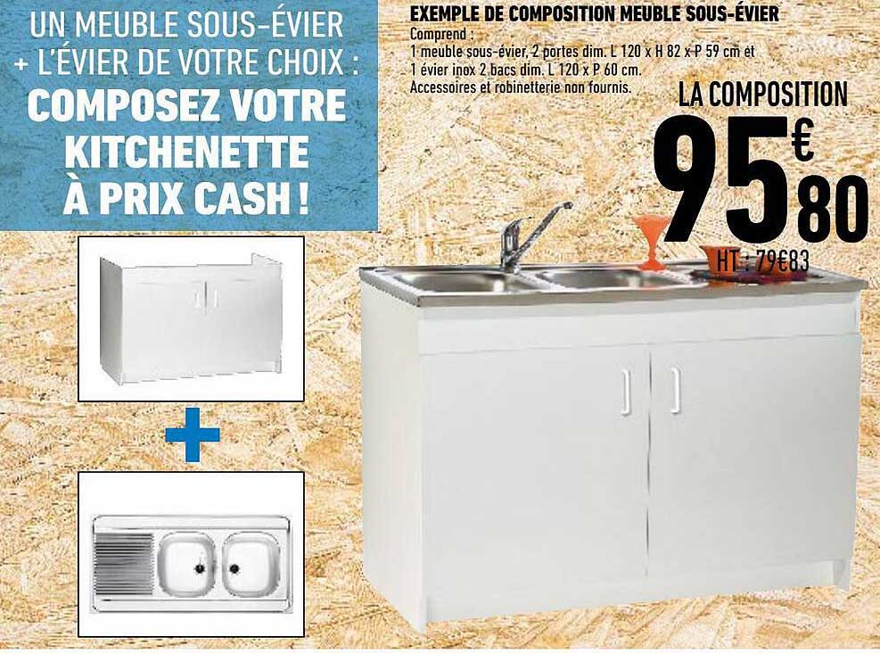 exemple de composition meuble sous-évier