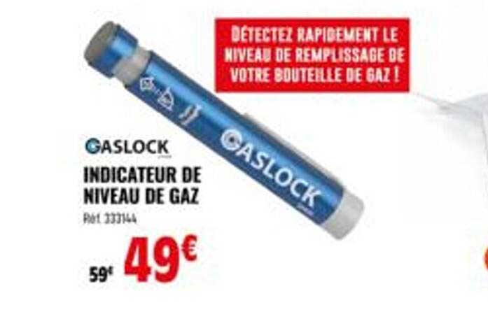 gaslock indicateur de niveau de gaz