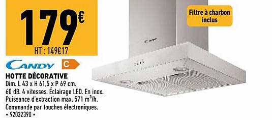 hotte décorative candy