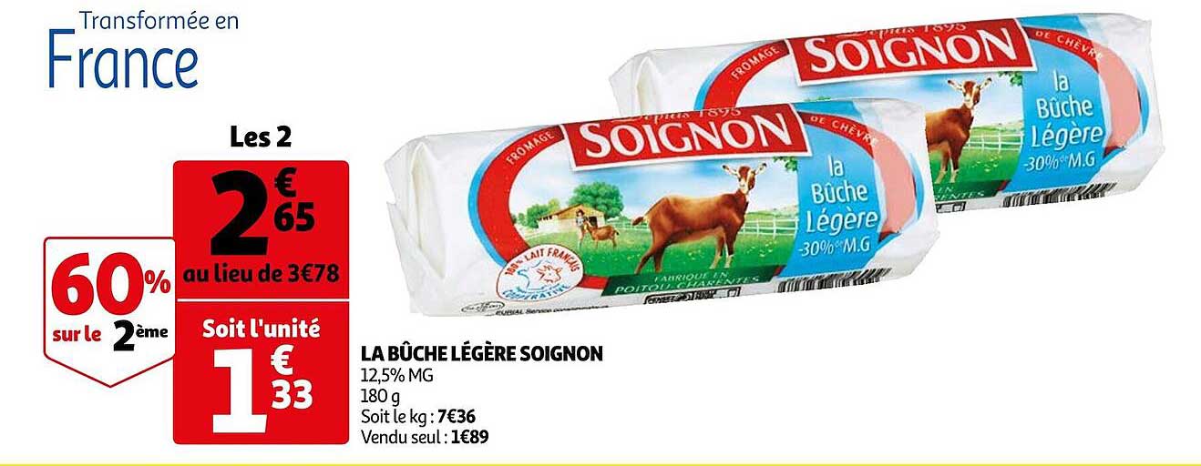 La Bûche Légère Soignon