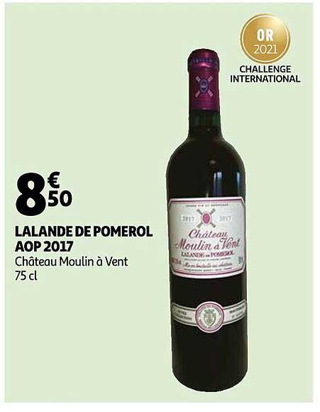 lalande de pomerol aop 2017