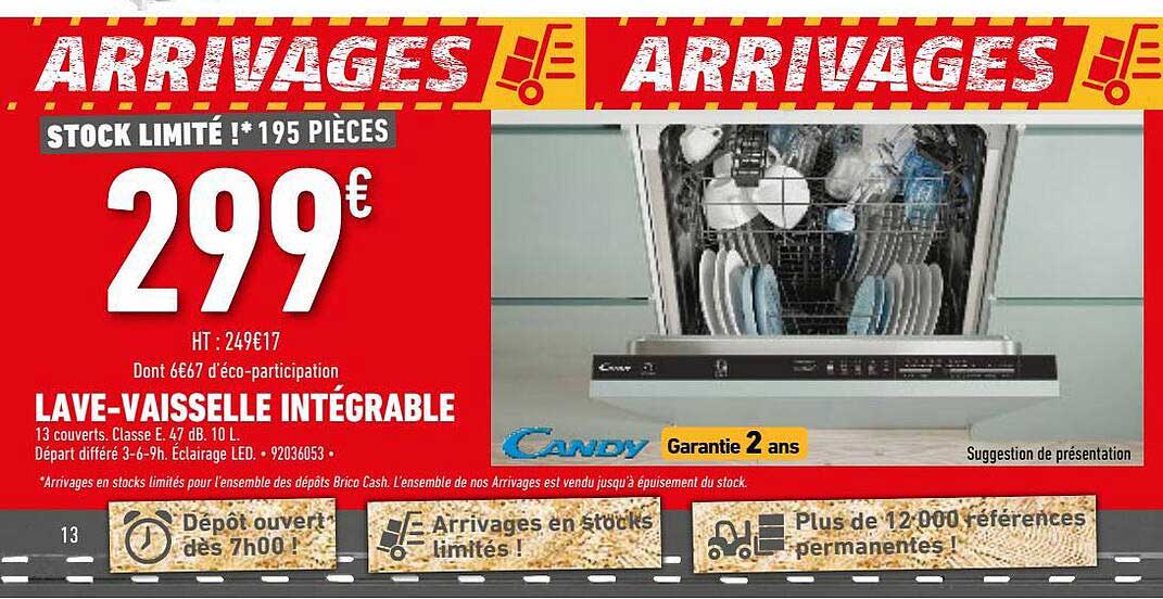 lave-vaisselle intégrable