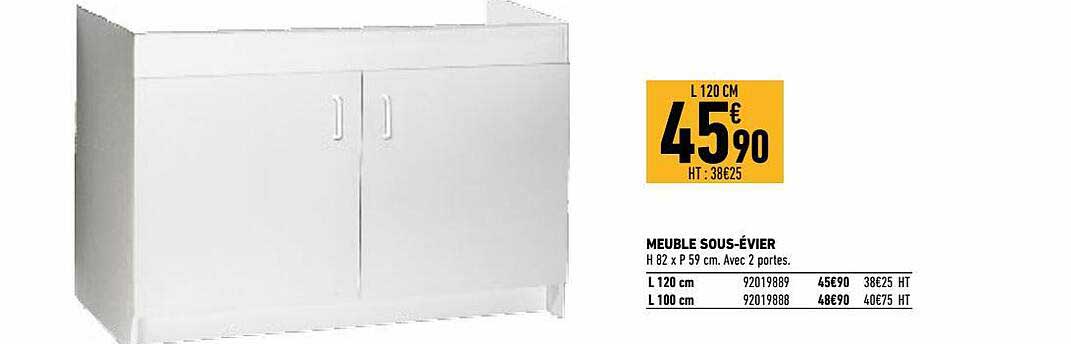 meuble sous-évier