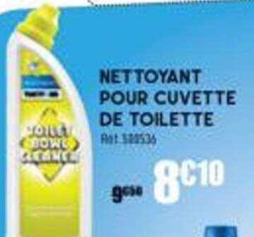 nettoyant pour cuvette de toilette