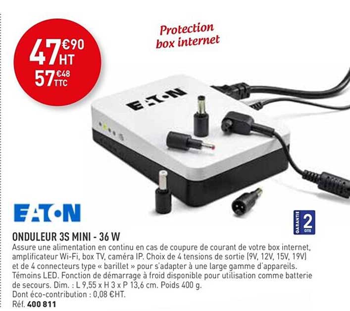 onduleur 3s mini - 36 w etn