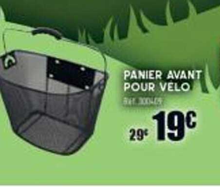 panier avant pour vélo