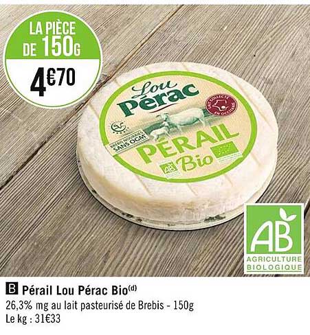 pérail lou pérac bio