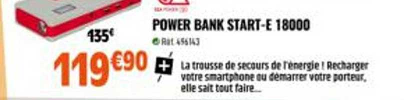 power bank start-e 18000