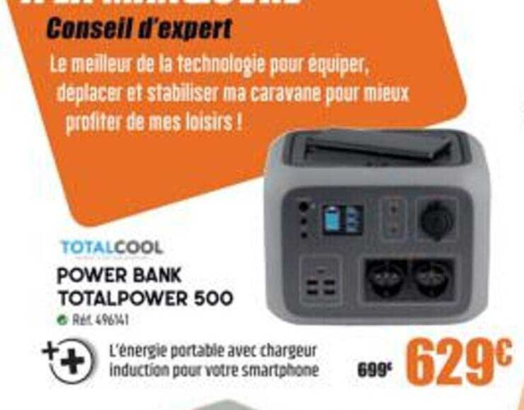 power bank totalpower 500 totalcool