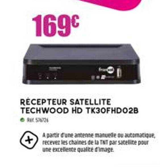 récepteur satellite techwood hd tk30fhd02b