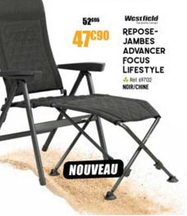repose-jambes advancer focus lifestyle westfield