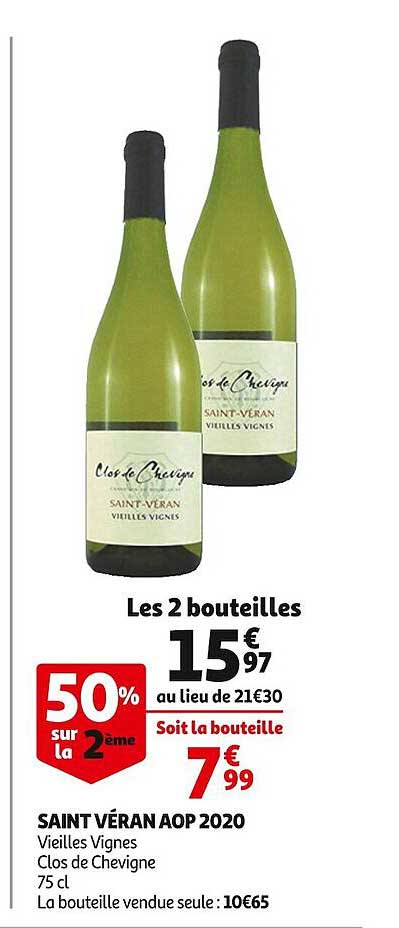 saint véran aop 2020 vieilles vignes