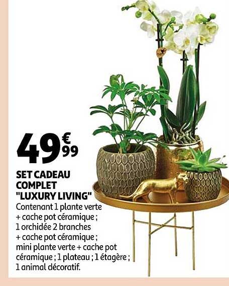 set cadeau complet "luxury living"