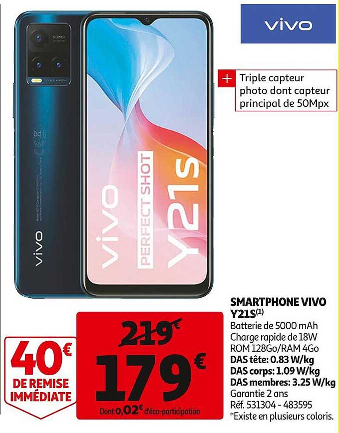 smartphone vivo y21s
