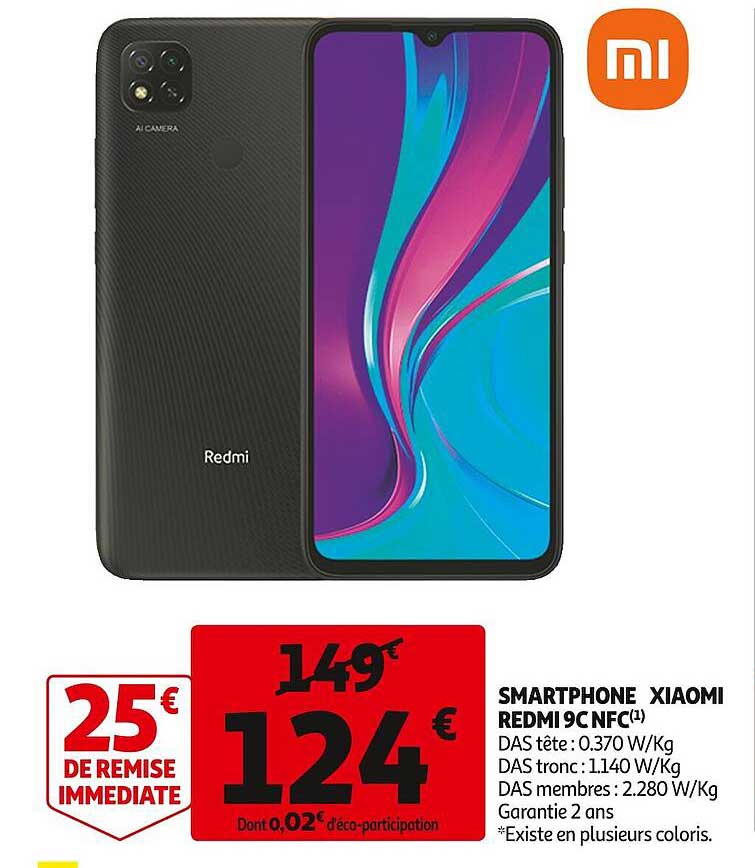 smartphone xiaomi redmi 9c nfc
