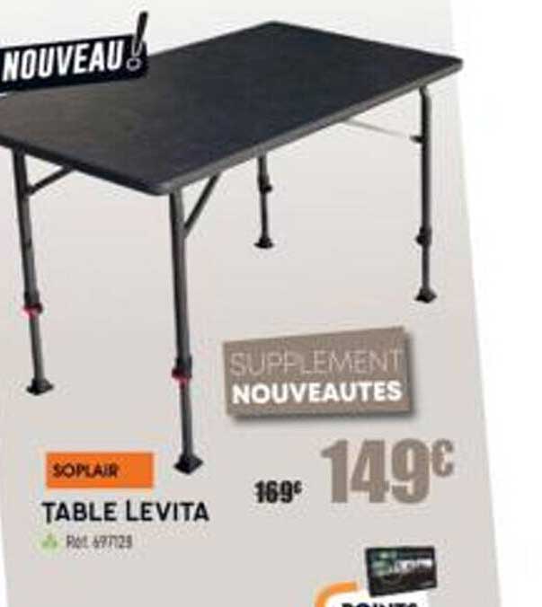 table levita soplair